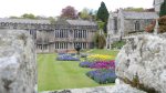 Lanhydrock through battlements